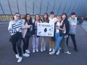 Les jeunes de l’association ALyNe